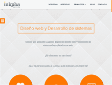 Tablet Screenshot of inkuba.com